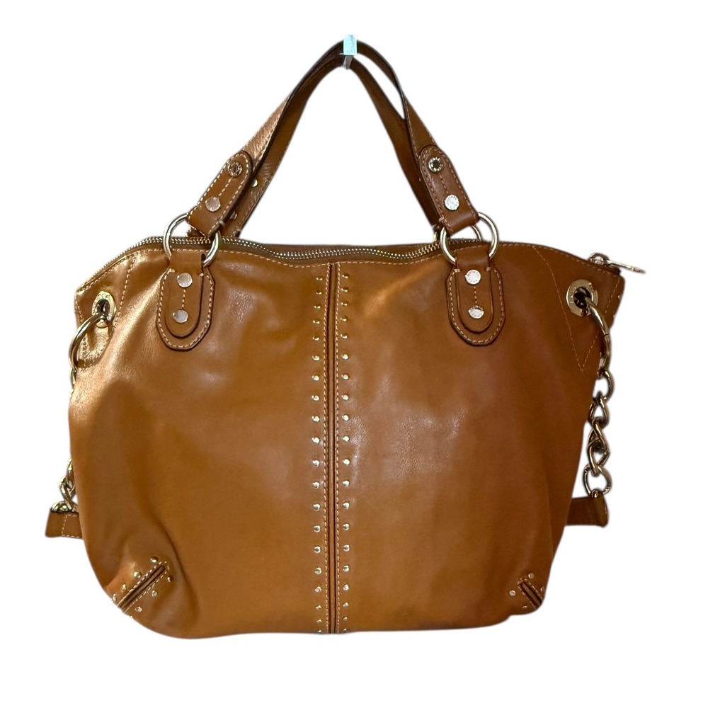 Michael Kors Large 'Astor' Chain Satchel‎ handbag - Picture 3 of 6